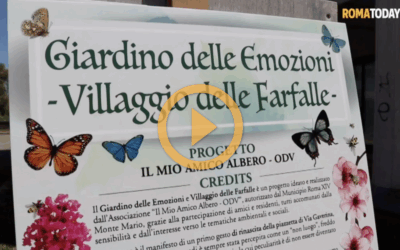 Da un’area inutilizzata nascono il Giardino delle emozioni e il Villaggio delle farfalle – RomaToday 13/06/2023